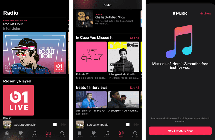 ios adware apple music 4